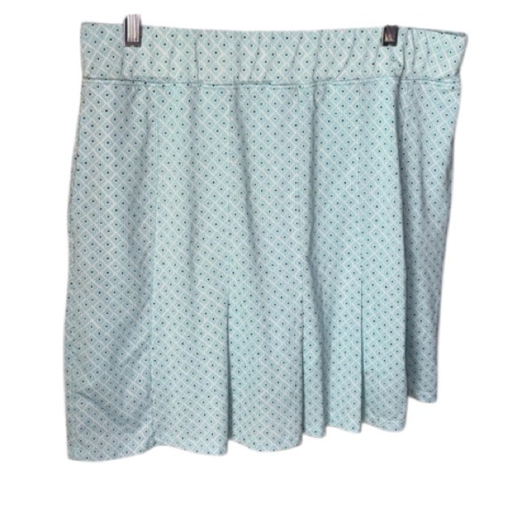 Sport Haley skort Light Blue Patterned pleated large stretch sporty - Picture 1 of 3